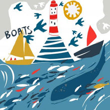 Load image into Gallery viewer, SEA & BOATS -  GICLEE PRINT