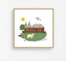 Load image into Gallery viewer, MINIATURE HOUSE PORTRAIT BESPOKE PRINT
