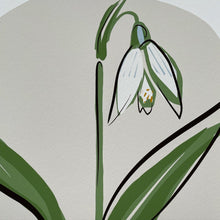 Load image into Gallery viewer, SNOWDROP - FRAMED GICLEE PRINT
