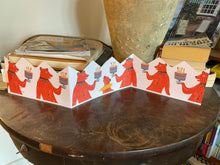Load image into Gallery viewer, BEAR BIRTHDAY CROWN CARD, TO FIT ANY HEAD SIZE, CELEBRATION CROWN