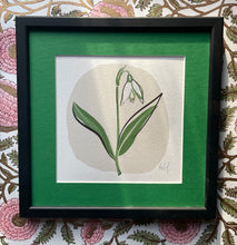 Load image into Gallery viewer, SNOWDROP - FRAMED GICLEE PRINT
