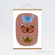 Load image into Gallery viewer, BUTTERFLY A3 Nature Art Print, Nature, Insects, Wall Art, Natural World, Art Print, Nature Poster