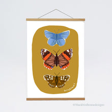 Load image into Gallery viewer, BUTTERFLY A3 Nature Art Print, Nature, Insects, Wall Art, Natural World, Art Print, Nature Poster
