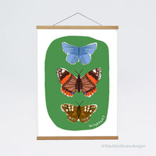 Load image into Gallery viewer, BUTTERFLY A3 Nature Art Print, Nature, Insects, Wall Art, Natural World, Art Print, Nature Poster