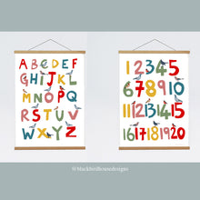 Load image into Gallery viewer, NEW Bird Alphabet Print