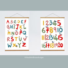 Load image into Gallery viewer, NEW Bird Alphabet Print