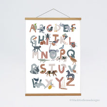 Load image into Gallery viewer, NEW Animal Alphabet Print