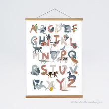 Load image into Gallery viewer, NEW Animal Alphabet Print