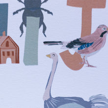Load image into Gallery viewer, NEW Bird Number Print