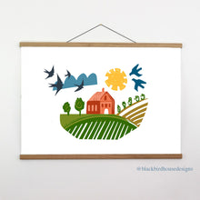 Load image into Gallery viewer, NEW FARM colourful print
