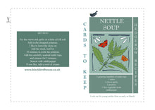Load image into Gallery viewer, DOWNLOAD AND PRINT YOUR OWN RECIPE CARD - SPRING NETTLE SOUP
