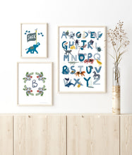 Load image into Gallery viewer, NEW Animal Alphabet Print
