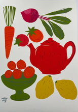Load image into Gallery viewer, RED TEAPOT - GICLEE PRINT
