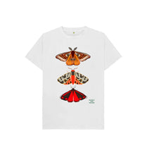 Load image into Gallery viewer, White MOTH KIDS T
