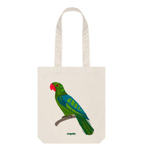 Load image into Gallery viewer, Natural PARROT ORGANIC TOTE BAG
