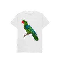 Load image into Gallery viewer, White PARROT KIDS T
