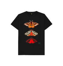 Load image into Gallery viewer, Black MOTH KIDS T
