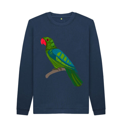 Navy Blue NAVY PARROT ADULT SWEATER