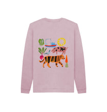 Load image into Gallery viewer, Mauve ALL SORTS KIDS SWEATER
