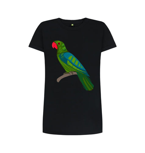 Black PARROT ADULT NIGHT T