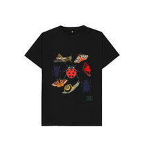 Load image into Gallery viewer, Black BUG KIDS T
