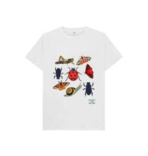 Load image into Gallery viewer, White BUG KIDS T
