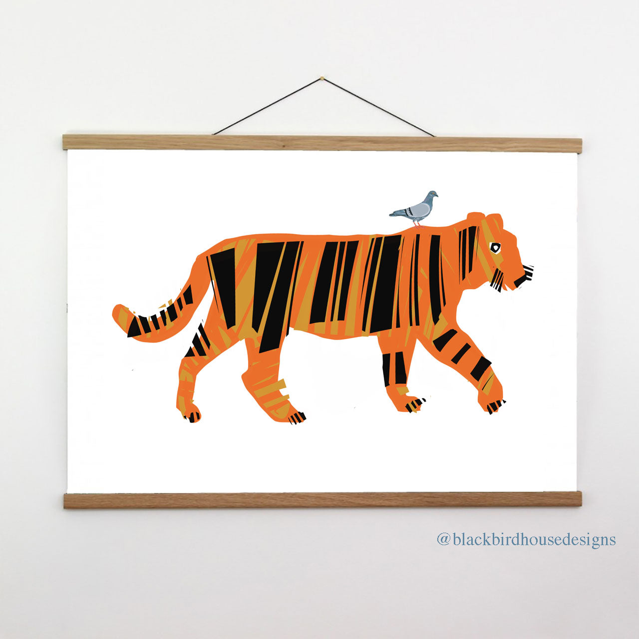 NEW TIGER colourful Print