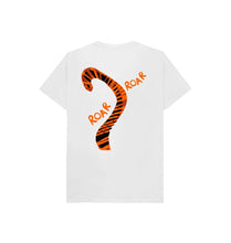 Load image into Gallery viewer, White TIGER KIDS T -WITH TAIL!
